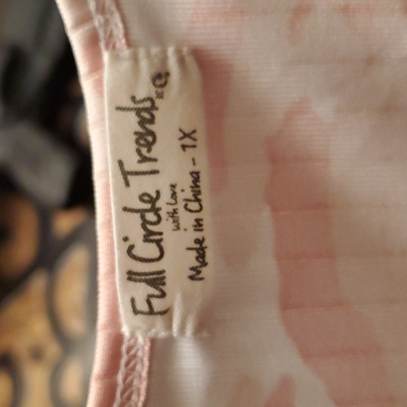 Pink Camouflage Full Circle Trends 1X - Picture 6 of 6